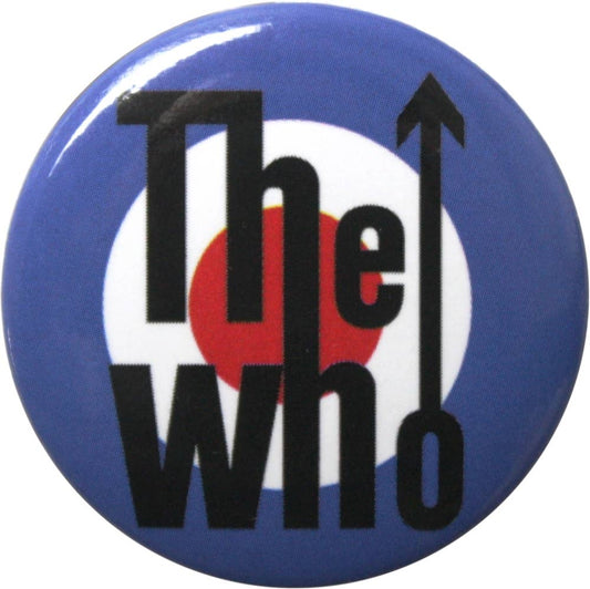 Pin-on Button - 1.25 Inch - The Who - Target / RAF Roundel