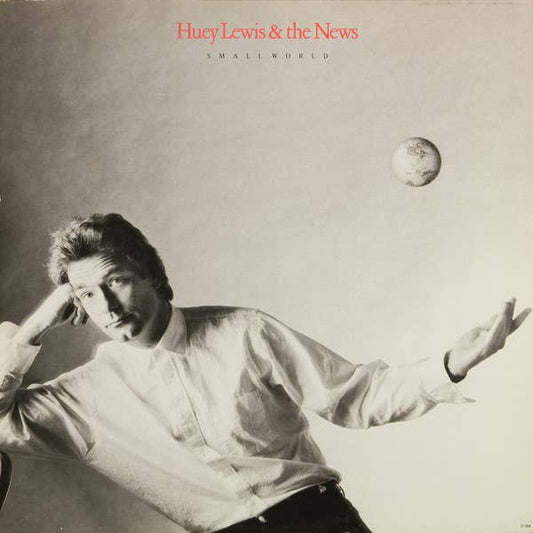 HUEY LEWIS & THE NEWS Small World LP Record