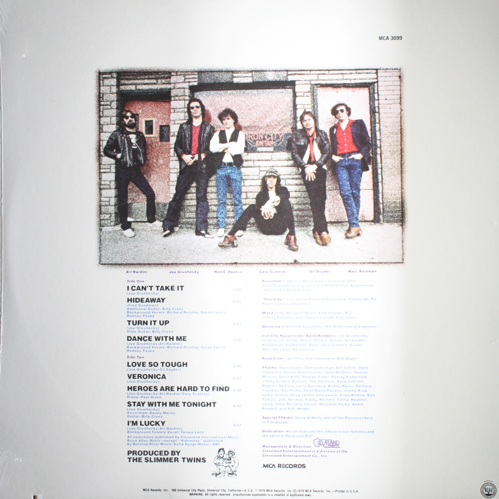 Vinyl - Sealed 12" LP - Iron City Houserockers - Love's...