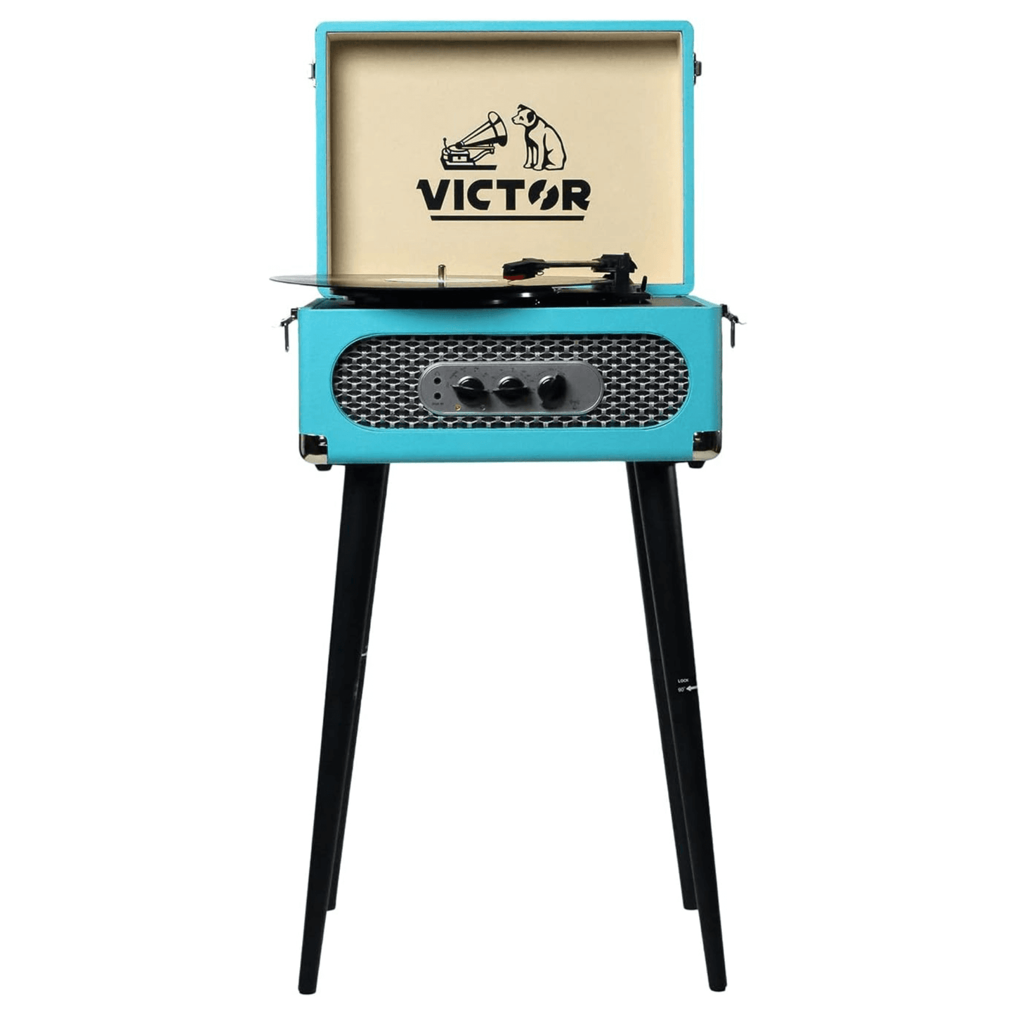 Victor Andover 5-in-1 BT Music Center with Chair-Height Legs