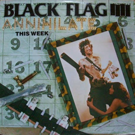 BLACK FLAG Annihilate This Week LP Vinyl Record
