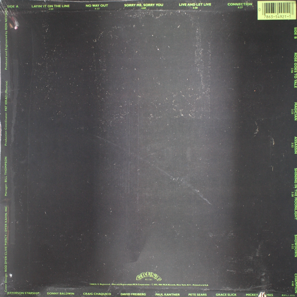 Vinyl - Sealed 12" LP - Jefferson Starship - Nuclear...