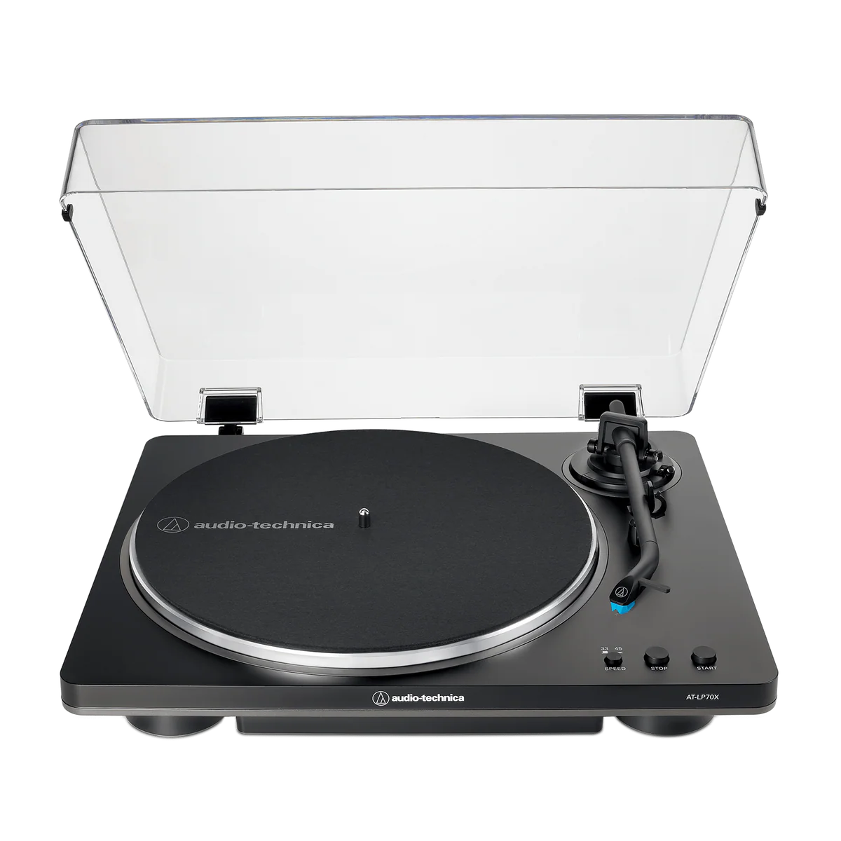 AT-LP70X-BG - FULLY AUTO BELT-DRIVE TT, BLACK/GREY