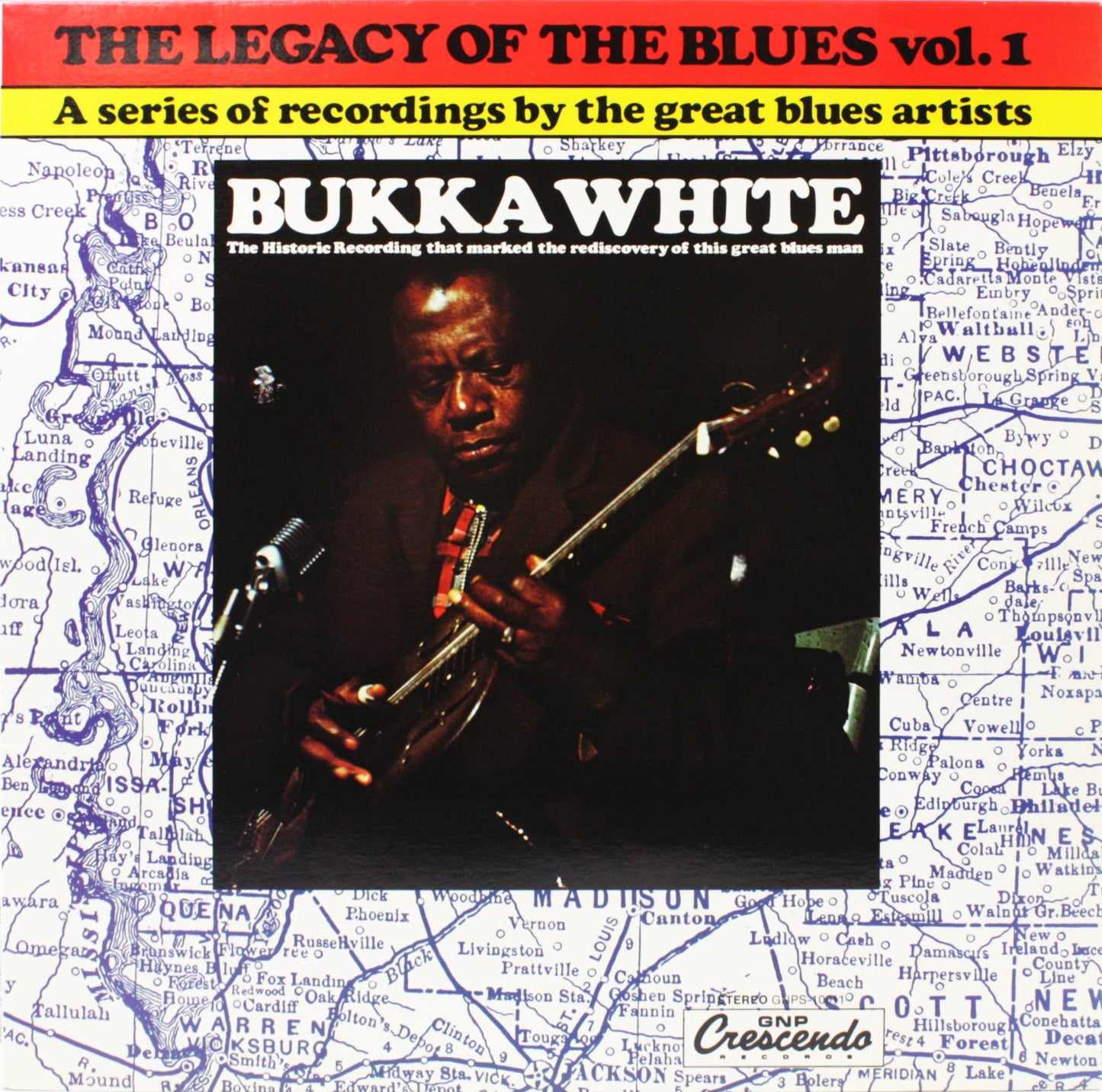 Vinyl - Sealed 12" LP - White, Bukka - Legacy Of Blues #1