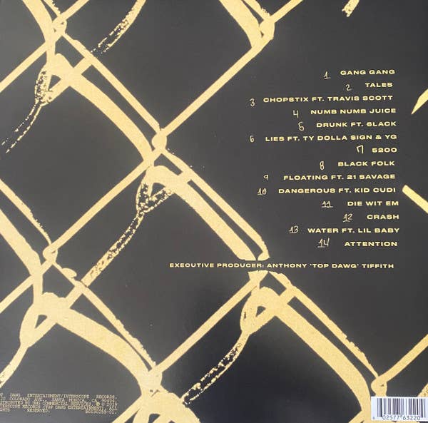 SCHOOLBOY Q Crash Talk LP Vinyl Record