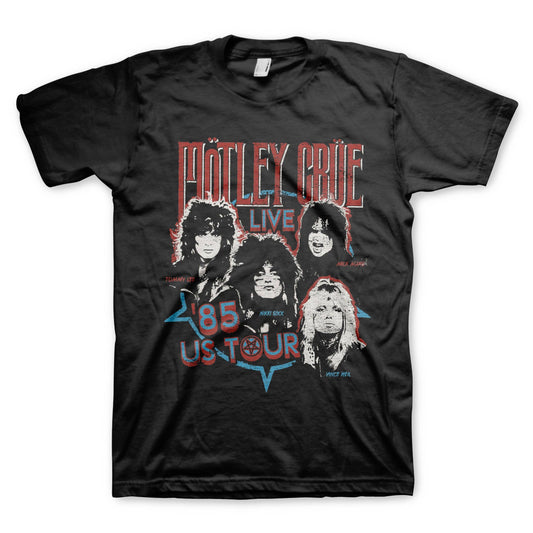 Motley Crue - Live 85 - Graphic Tee