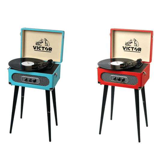 Victor Andover 5-in-1 BT Music Center with Chair-Height Legs