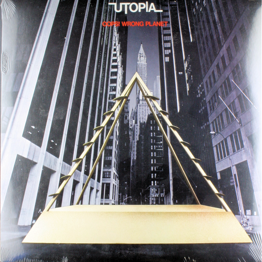 Vinyl - Sealed 12" LP - Utopia - Oops! Wrong Planet
