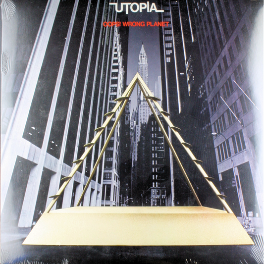 Vinyl - Sealed 12" LP - Utopia - Oops! Wrong Planet