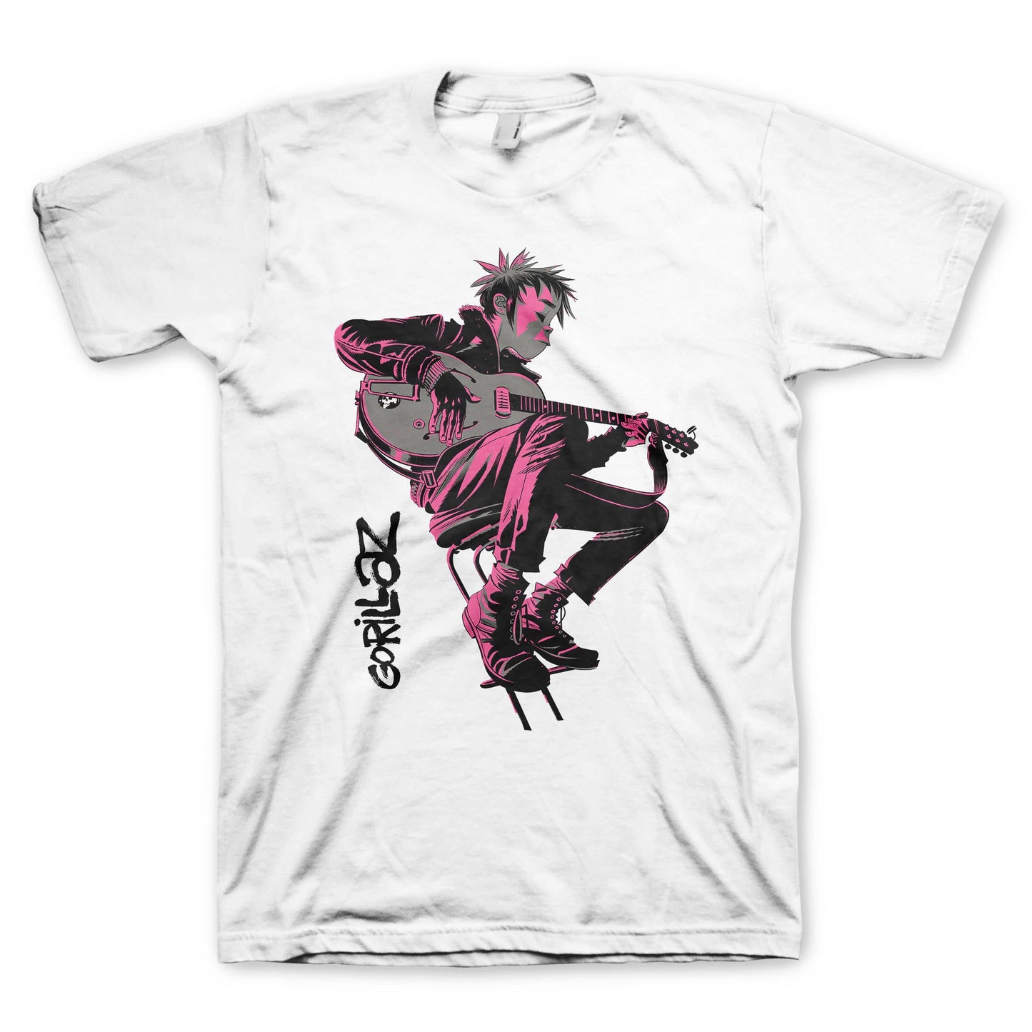Gorillaz - Sitting Pink - Graphic Tee