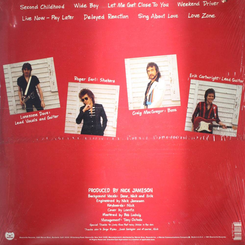 Vinyl - Sealed 12" LP - Foghat - Girls To Chat & Boys To...