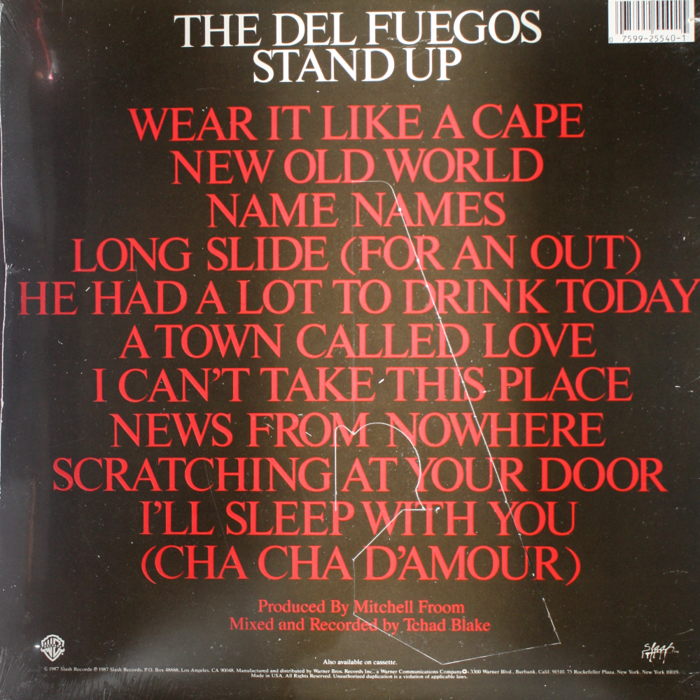 Vinyl - Sealed 12" LP - Del Fuegos, The - Stand Up