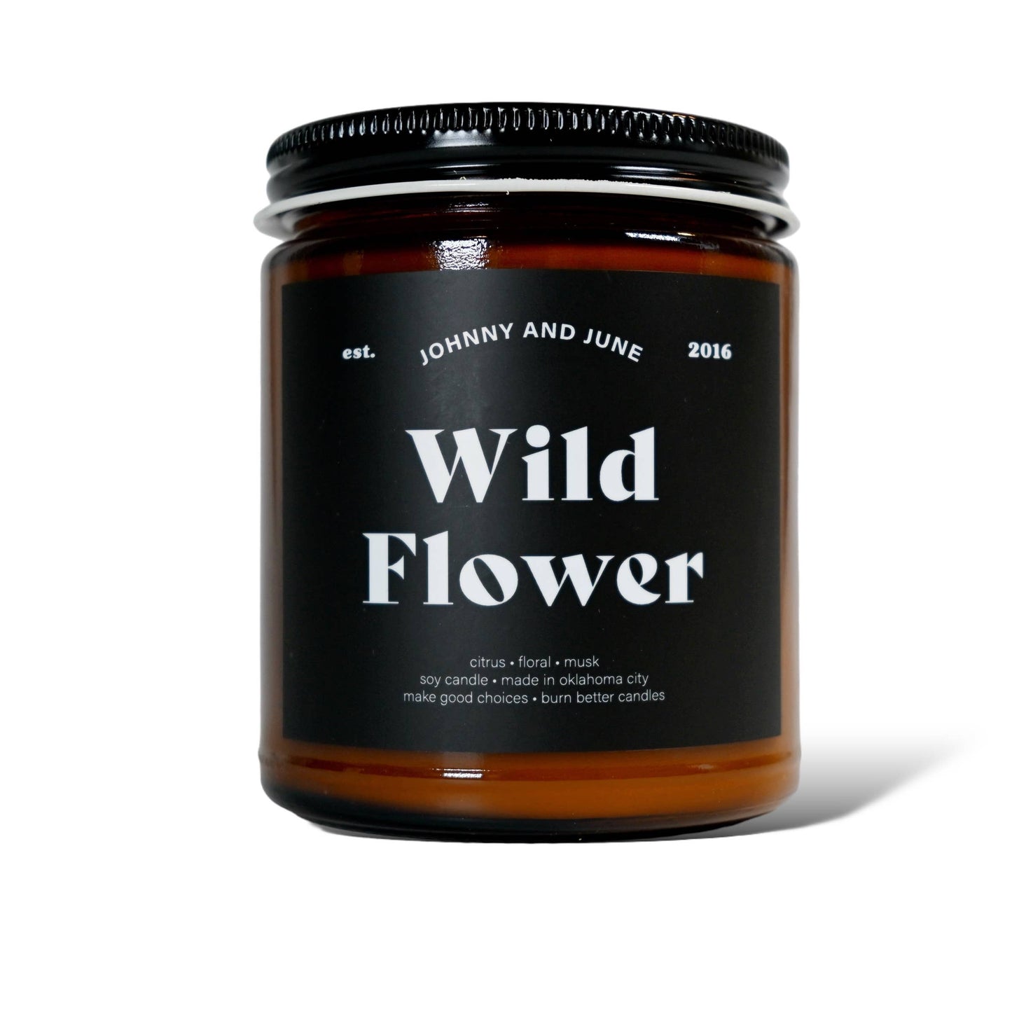 Wild Flower 8oz Soy Candle
