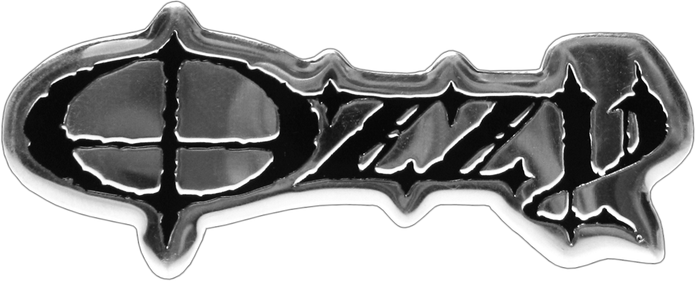 Sticker - Osbourne, Ozzy - Shiny Silver Metal Emblem Logo